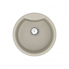 Кухонна мийка Vancor Vena VMR 01.48, 475x475 мм, Terra + Сифон Vankor Стандарт