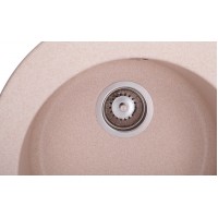 Кухонна мийка Granado Vitoria d=506 мм, avena + Сифон (0102)