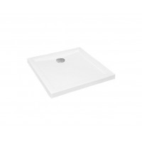 Душовий квадратний піддон Besco Aquarius SlimLine 80x80 см (BAA-80-K)