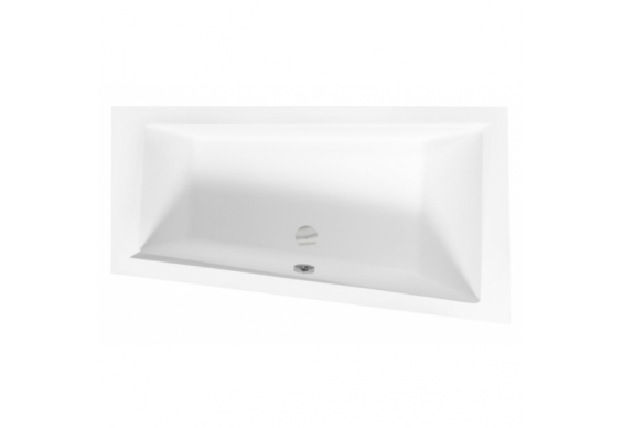 Акрилова ванна Besco Intima Duo 180x125 R, асиметрична (WAID-180-NP)