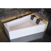 Акрилова ванна Besco Intima Duo 180x125 R, асиметрична (WAID-180-NP)
