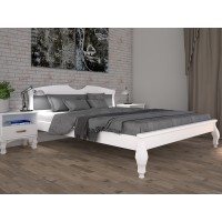 Двоспальне ліжко ТИС Корона 3 180x200 дуб (TYS453)