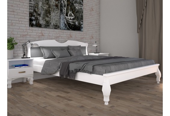 Односпальне ліжко ТИС Корона 3 120x200 сосна (TYS133)