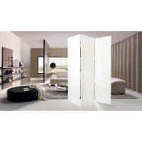 Ширма ДекоДім Економ на 5 секцій 250х200 см, чорно-біла (DK11-19)