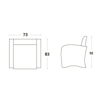 Крісло Fabene Сінді (FAB1049)