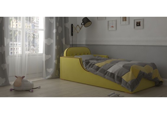 Односпальне ліжко WoodSoft Marino з підйомним механізмом 80x200 (MarPM80200)