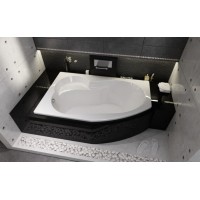 Ванна Riho Nora асиметрична 160x100 см, R + ніжки (BA74)