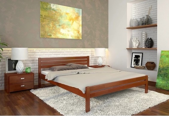 Двоспальне ліжко Арбор Древ Роял 160х200 сосна (RS160)