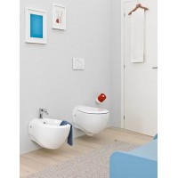 Підвісне біде ArtСeram Blend, black lettering (BLB0010103)