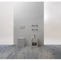 Підлогове біде GSG BOX 53 см glossy Pergamon (BXBI01013)