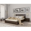 Двоспальне ліжко Естелла Селена з підйомним механізмом 160х190 буковий щит (LP-03.2)