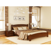 Двоспальне ліжко Естелла Венеція Люкс 180х190 буковий щит (DV-15.2)
