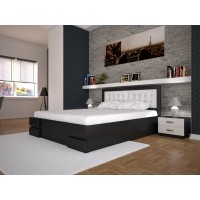 Двоспальне ліжко ТИС Кармен з підйомним механізмом 160x200 дуб (TYS207) Двоспальне ліжко ТИС Кармен з підйомним механізмом 160x200 дуб (TYS207)