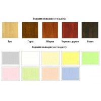 Односпальне ліжко НеоМеблі Октавія С1 80х190 (NM4)