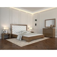 Двоспальне ліжко Арбор Древ Подіум ромб 180х200 бук (DR180-1)