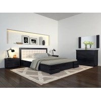 Двоспальне ліжко Арбор Древ Регіна Люкс 180х200 бук (LB180)