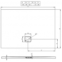 Душовий піддон Riho Basel 416 1200х900, білий (DC26) Душовий піддон Riho Basel 416 1200х900, білий (DC26)