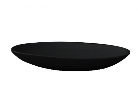 Умивальник на стільницю ArtCeram La Fontana, glossy black (LFL0010300)