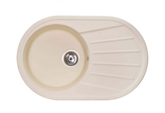 Кухонна мийка Granado Murcia 780x500 мм, ivory + Сифон (1704)