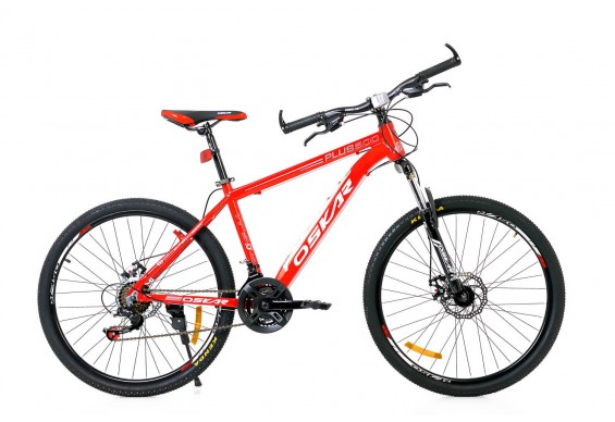 Велосипед Oskar 26" Plus500, червоний (26-16011-rd)