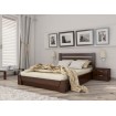 Двоспальне ліжко Естелла Селена з підйомним механізмом 120х200 буковий масив (LP-05)