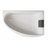 Ванна асиметрична Kolo Mirra з підголівником 170x110 см, права (XWA3370001)