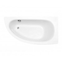 Акрилова ванна Besco Milena Premium 150x70 R, асиметрична + ручки (WAM-150-NPS)