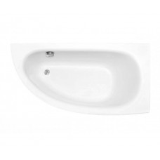 Акрилова ванна Besco Milena Premium 150x70 R, асиметрична + ручки (WAM-150-NPS)