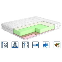 Матрац MatroLuxe Iris / Ірис (серія Shine) 80х190 (MLNEW-197)