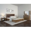 Двоспальне ліжко Арбор Древ Регіна Люкс з підйомним механізмом ромб 160х190 бук (HD160.2)