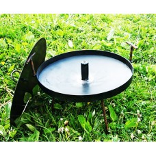 Сковорода діаметром 40 см Декодім з отвором для швидкого приготування та кришкою (SH-PA-14)