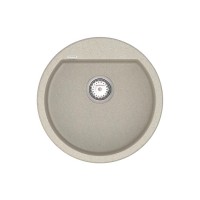 Кухонна мийка Vancor Tera TMR 01.50, 500x500 мм, Terra + Сифон Vankor Стандарт