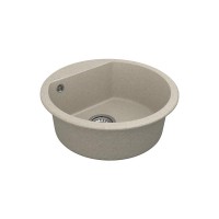 Кухонна мийка Vancor Tera TMR 01.50, 500x500 мм, Terra + Сифон Vankor Стандарт