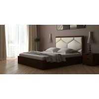 Односпальне ліжко WoodSoft Tokio з підйомним механізмом 120x200, ясень (TokioPM120200JAS)