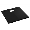 Душовий піддон Polimat Vegar 80x80 чорний (00157)