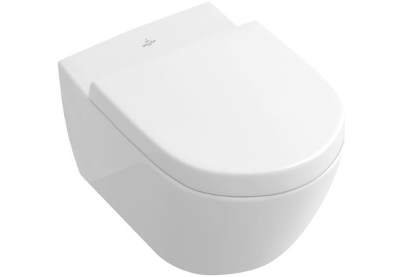 Підвісний унітаз Villeroy&Boch Subway 2.0 (5614R001) + кришка soft-close Subway 2.0 (9M68S101)