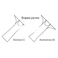 Ракетка для настільного тенісу Atemi 1000 PRO APS C конічна (Atemi 1000 PRO APS C)