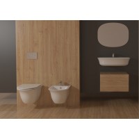 Підвісний унітаз GSG Flut 52,5 см Smart Clean matt Cloud (FLWCSO019)