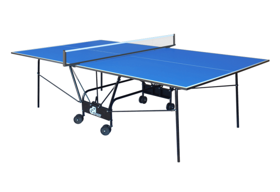 Стіл для настільного тенісу GSI-sport Compact Light 274x152,5x76 см Blue