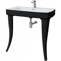 Підвісний умивальник ArtCeram Jazz, black white (JZL0010150) Підвісний умивальник ArtCeram Jazz, black white (JZL0010150)