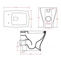 Підлоговий унітаз ArtCeram Jazz, glossy white (JZV0020100)