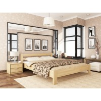 Двоспальне ліжко Естелла Рената 160х190 буковий масив (DV-35.2)