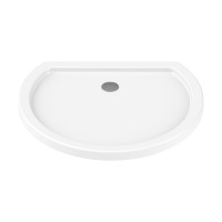 Душовий піддон NEW TRENDY RONDO ULTRA 100x85x6 см (B-0342)