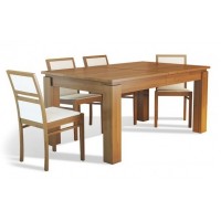 Стіл розкладний Грамма Ельбрідж 90х160+360 дуб (EB160)