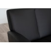 Прямий двухмістний диван Embawood Сінді, чорний (EW-32)