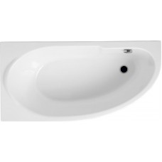 Ванна Polimat Miki асиметрична 140х70, L + ніжки (00372)