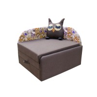 Дитячий диван ТМ Віка Сова, кут Г синій (VK021)