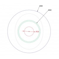 Умивальник чаша ArtСeram Blend, glossy black (BLL0010300)
