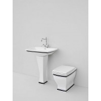 Підвісний умивальник ArtCeram Blues, black stripes (BUL0010110)