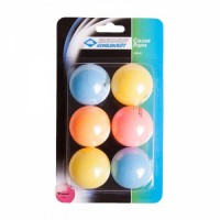 Мячики для настільного тенісу Donic-Schildkrot COLOR 6шт (64-9015)